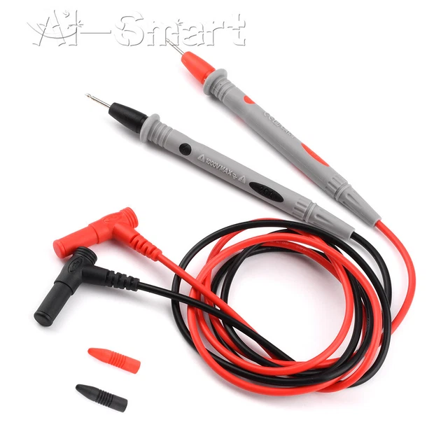 1000V 20A UNIVERSAL Digital Multimeter Probe Test Leads Pin Needle Tip