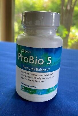 Nuevo Sellado plexo Probio 5 Suplemento dietético 60 cápsulas de probióticos