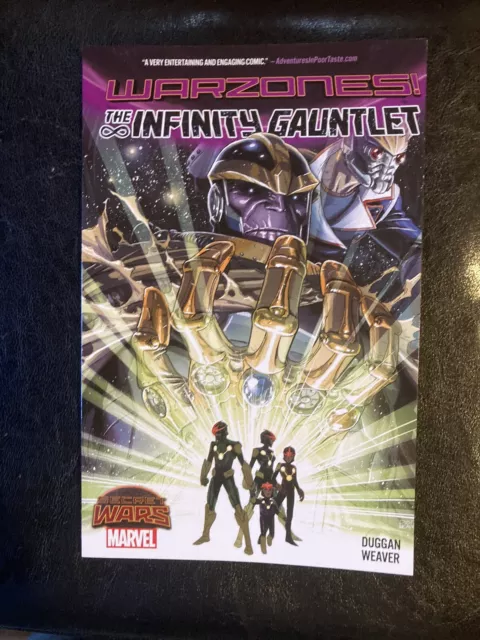 Marvel Secret Wars: Warzones The Infinity Gauntlet TPB Avengers Thanos