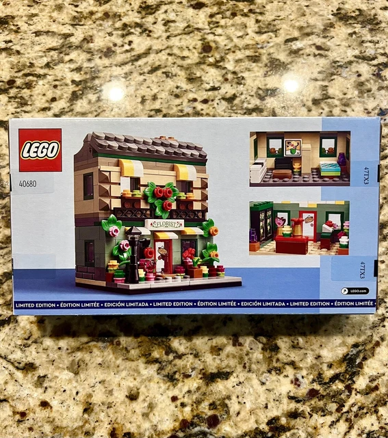 LEGO 40680 FLOWER Shop Building GWP March 2024 Sealed 338 Pcs 37.20