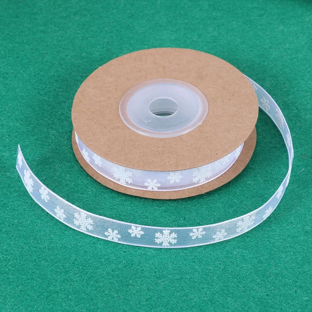 2x Weihnachten Baum Band Weihnachten Band Diy Verpackung Handwerk Satin Band 5