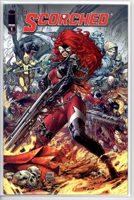 The Scorched #1  Booth Variant  Todd McFarlane  Image Comics  1st Print