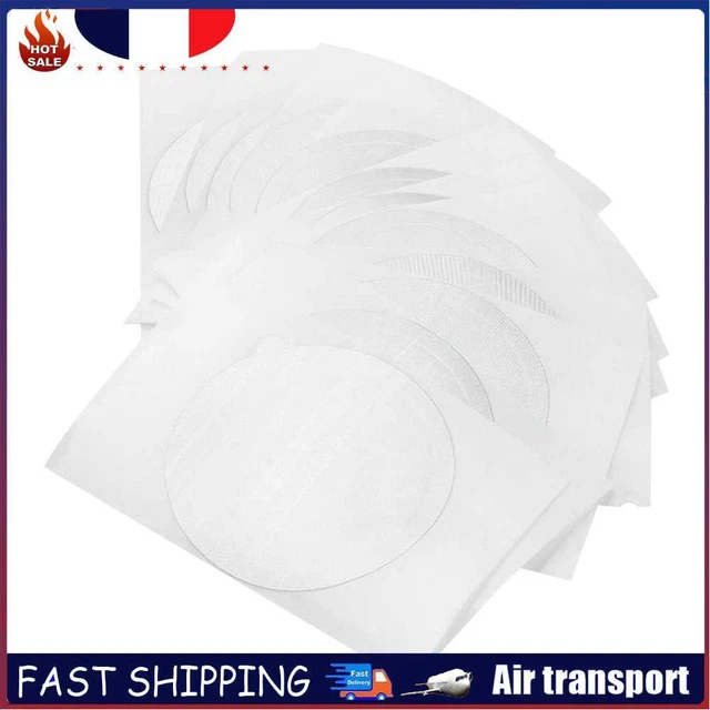 Refillable Capsules Pods Lids Aluminum Seals for Coffee Capsule Cup (40pcs)