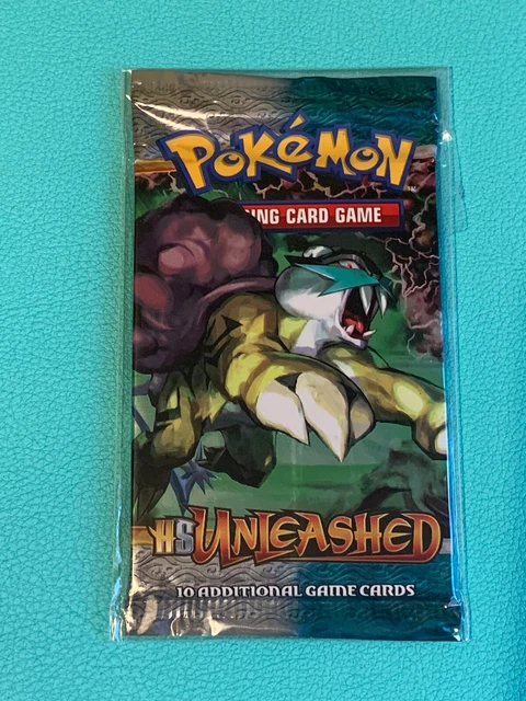 Pokemon Heart Gold Soul Silver Unleashed Booster Pack - Raikou - New/Sealed