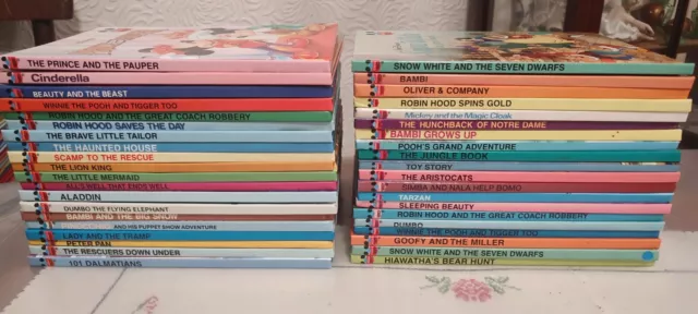 40 X Disney Wonderful World Of Reading Book Bundle Job Lot Collection