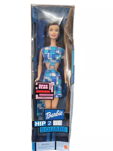 Mattel Hip 2 Be Square Barbie Doll 2000 (28315) Sealed Box Wear