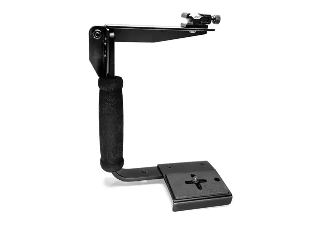 Black C / U Shape Camera /Flash Bracket Holder Handheld Grip For DSLR Camera