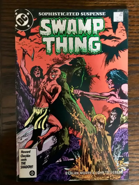 Saga of the Swamp Thing 48 Alan Moore/Totleben (1986) - FN