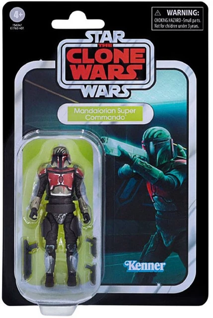 Star Wars The Vintage Collection, figurine Dark Trooperde 9,5 cm, Star Wars: The Mandalorian