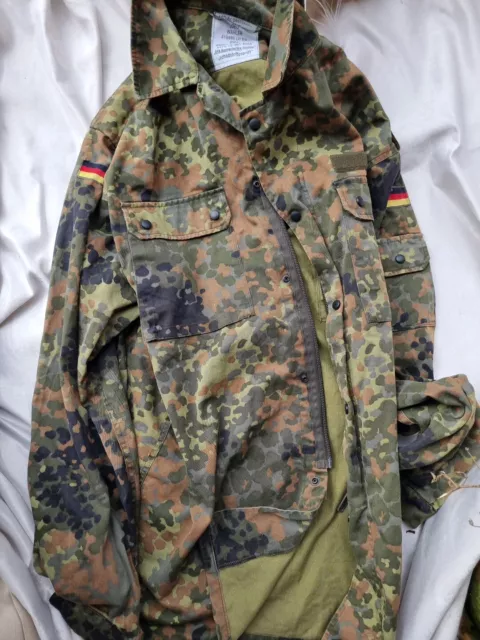 Feldbluse Bundeswehr   Grösse  20 Zivil 56 Länger Guter Zustand Original Foto