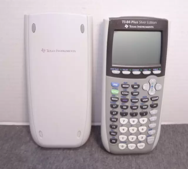 Texas Instruments TI 84 Plus Silver Edition Calculator with Slide Cover
