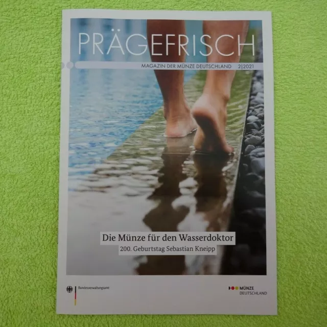 "PRÄGEFRISCH" Heft 2/2021 - Magazin für Münzsammler - Münze Deutschland - VfS