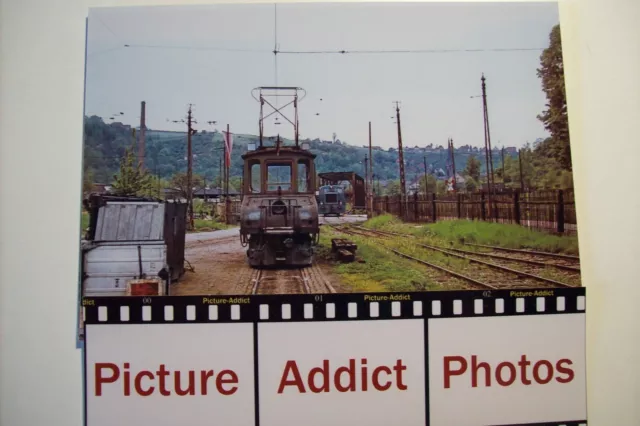 Foto Straßenbahn Meissen-Triebischtal,Güterstraßenbahn E-Lok Nr. 1,Diesellok V15