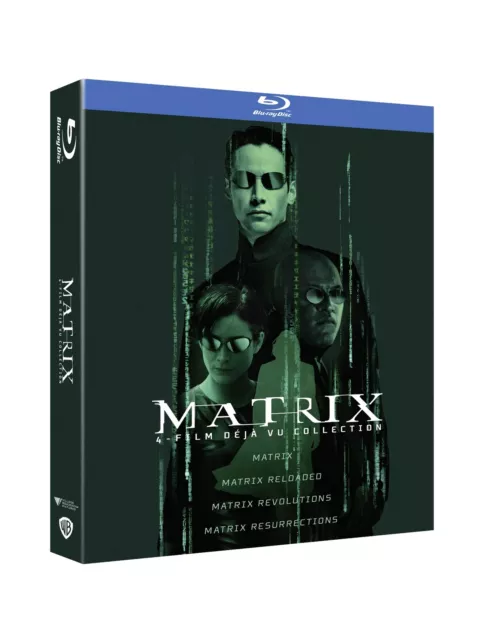 MATRIX 4 FILM COLLECTION (Blu-ray)