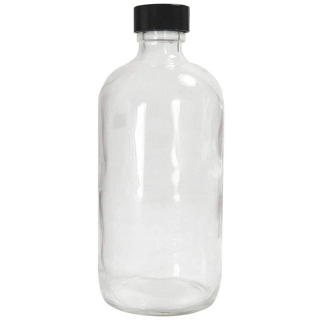 QORPAK GLC-01189 Bottle,480mL,Glass,Narrow,PK12
