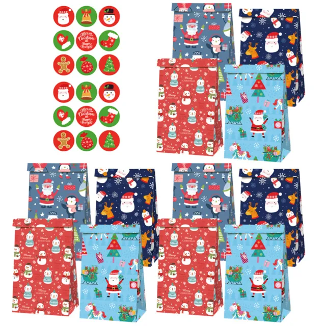 Paper Bag Christmas Sweet Treat Birthday Candy Wrapping Packing