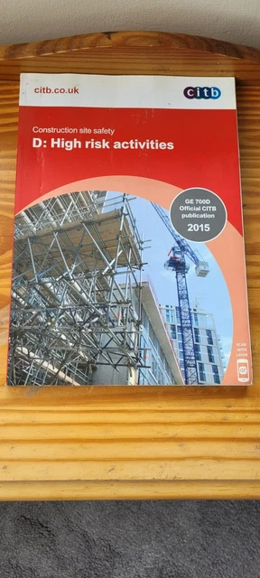 CITB CONSTRUCTION SITE Safety D: High Risk Activities 2015 Official ...