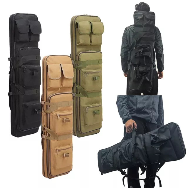 Practical Bag Backpack Padded Rod Sniper Sport Tacticals Thick Cushion
