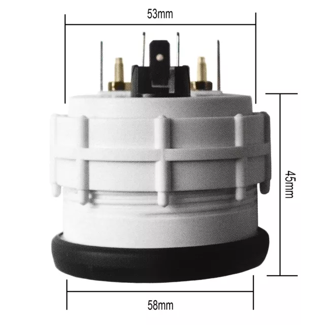 Simoni Racing Indicatore Elettronico Livello Carburante Black Line 2