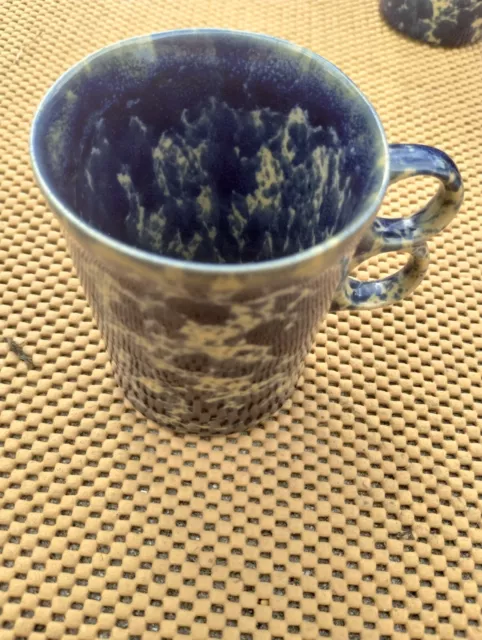 Bennington Potters Blue Agate Trigger Mugs 1340 dg Vermont