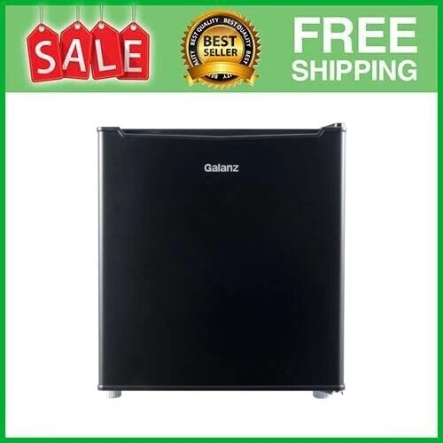 GALANZ 1.7 CU ft Single Door Mini Fridge, Black 79.05 PicClick