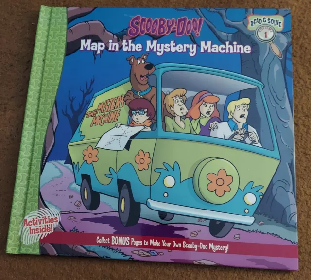 SCOOBY-DOO MAP IN the Mystery Machine by Gail Herman $1.99 - PicClick