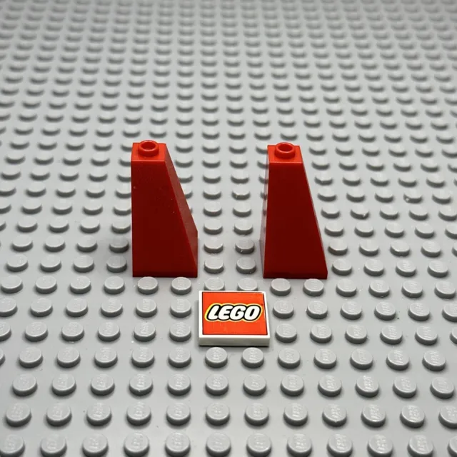 LEGO® Slope Stone Tilt 3685 2x2x3 Red 2 Piece