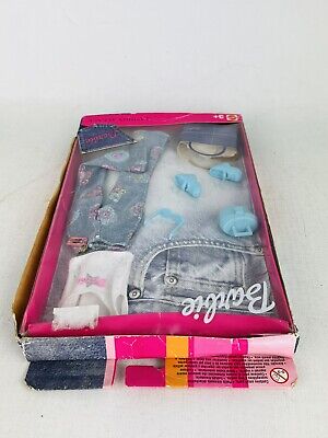 Barbie Jeans Shirt & Accessories Bag 2001 Mattel 55516 Vintage New 8
