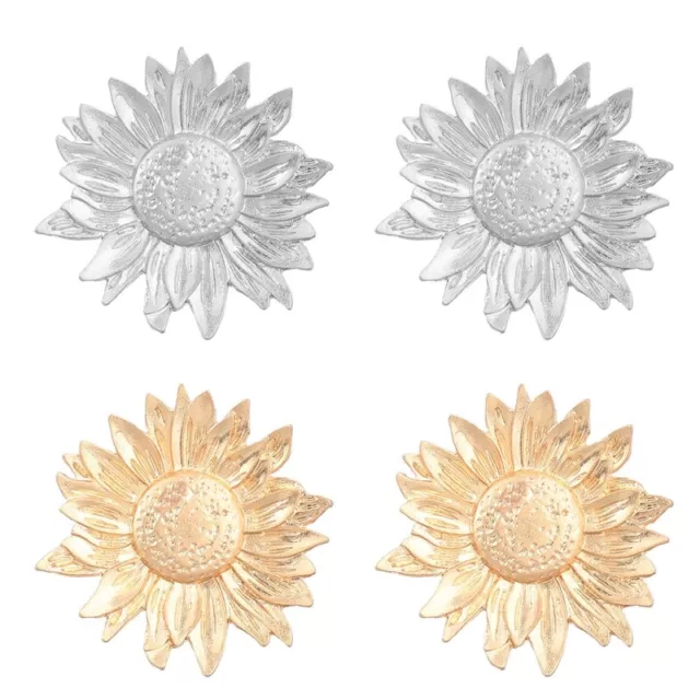 Women Girl Gold Silver Color Daisy for Sun Flower Earring Personalize Women Jewe 2