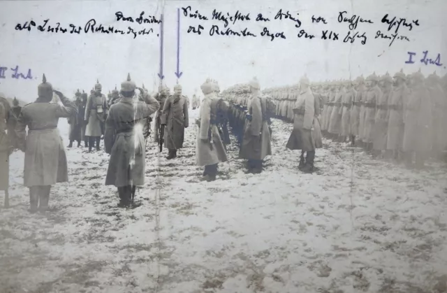 Militaria 1.Wk Königlich Sächsische Militärdivision Foto Album Unterschrift 1914