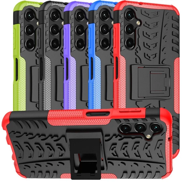For Samsung Galaxy A14 A34 A54 A24 Case, Slim Armor Shockproof Stand Phone Cover