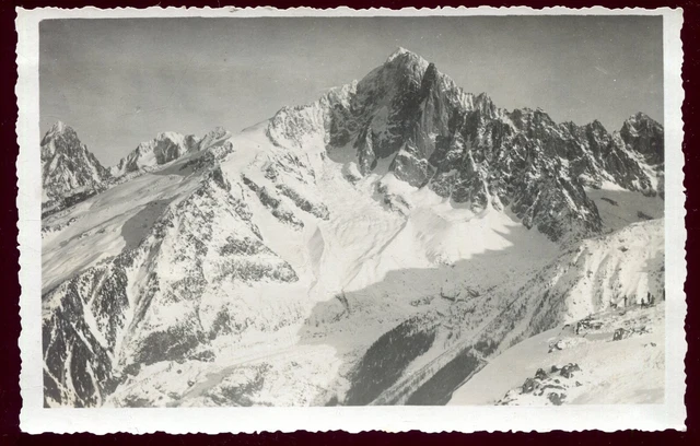 CPA CHAMONIX Mont-Blanc Les Pistes de la Cote (337118