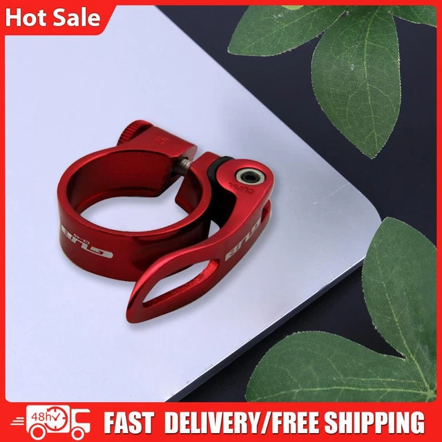GUB CX-49 Aluminum Alloy Bicycle Bike Seat Post Clamp QR Quick Release Red