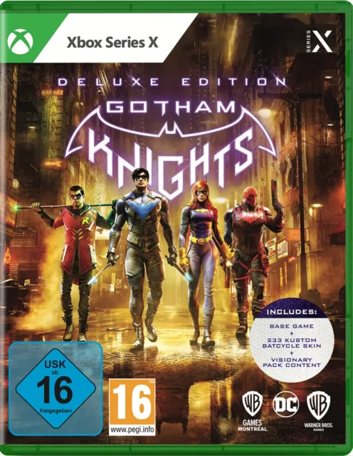 Gotham Knights Deluxe Edition (Xbox Series X) Xbox S (Microsoft Xbox Series X S)