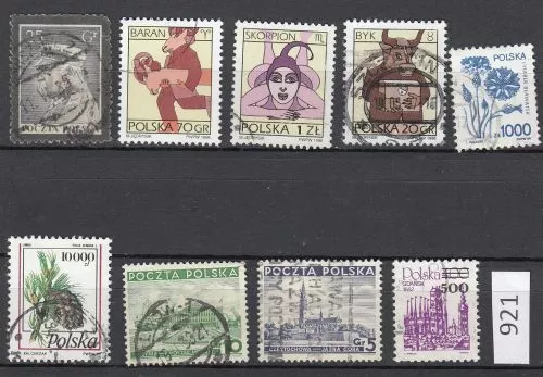 Briefmarken Polen gestempelt