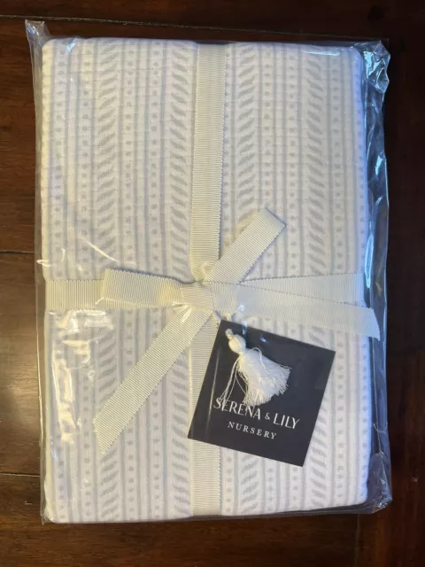 Serena & Lily Starling Muslin Baby Blanket | NWT | Sky Blue | Retail $68