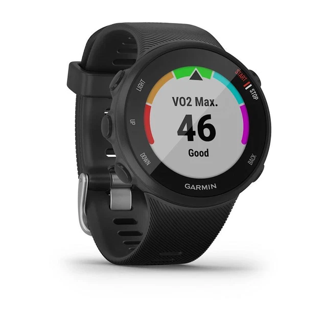GARMIN FORERUNNER 45 39mm Black Bluetooth WiFi Smartwatch 0100215615