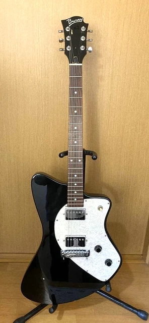 BURNY H-65 FERNANDES Vertigo Orca Black XJAPAN Hide Vintage Guitar
