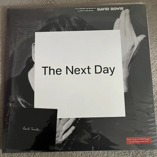 David Bowie "The Next Day" Paul Smith Red Vinyl Lp New Opened / Neuf Ouvert