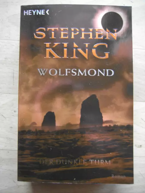 Stephen King - Wolfsmond 2003 Taschenbuch Der Dunkle Turm Heyne Horror Fantasy