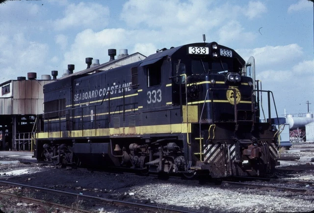 Seaboard Coast  Line   Original Railroad Slide   Scl