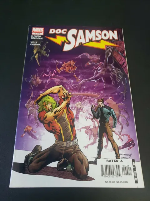 Doc Samson #4 2006- Endless Nightmare of Leonard Samson Marvel comics