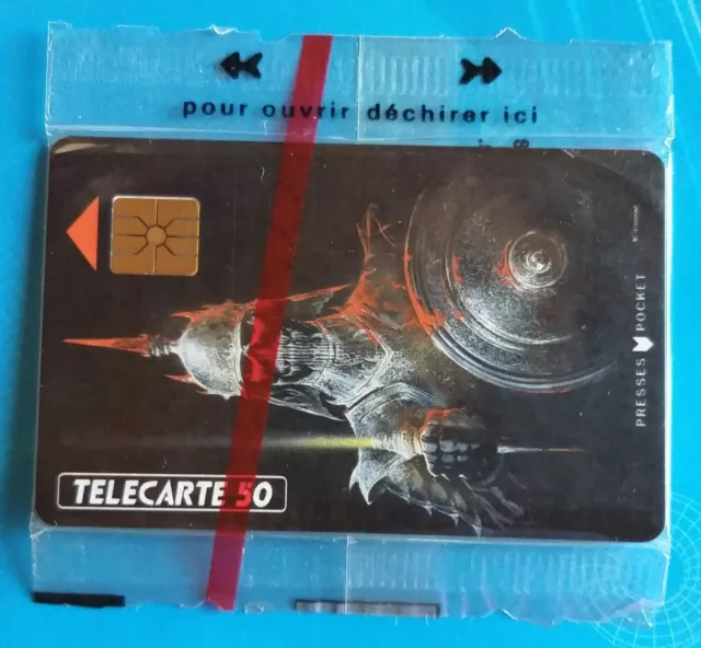 Télécarte 50 U. "PRESSE POCKET" 11100 U. 1992 neuve sous blister .