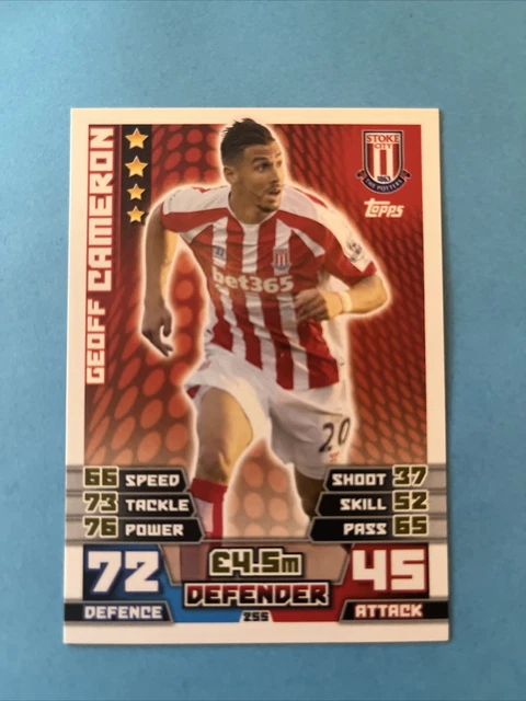 Geoff Cameron Stoke City FC Match Attax 2014/15 Topps Fußballkarte