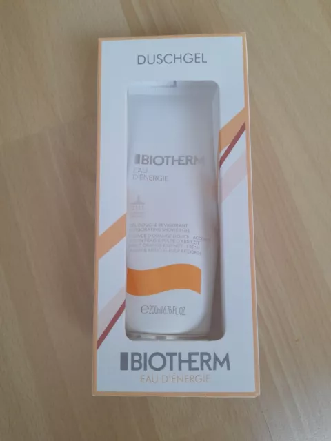 Biotherm Eau D'Energie Duschgel 200ml OVP