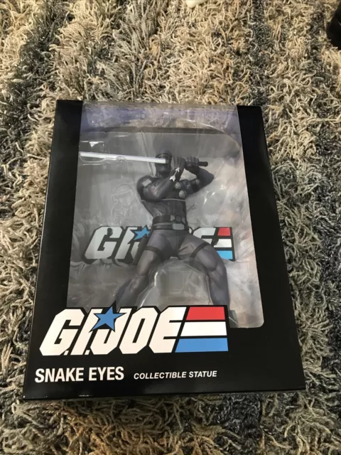 G.I. Joe Snake Eyes Statue A Real American Hero Hasbro PCS Figure Figurine NEW