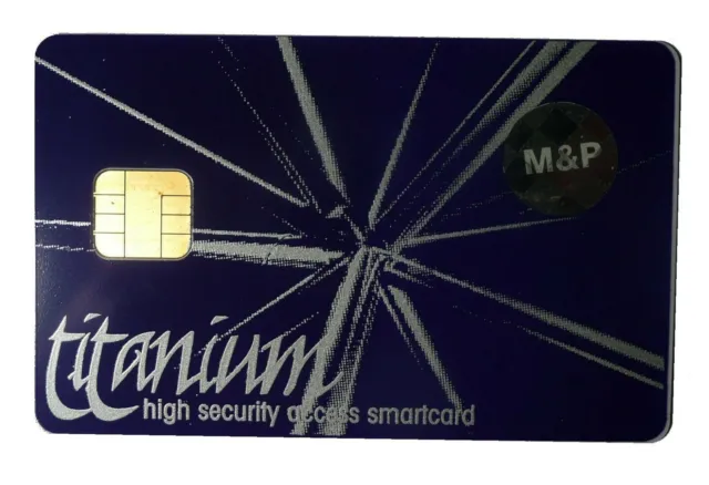 Smartcard TITANIUM (AT90SC3232)                                          CPCTITN