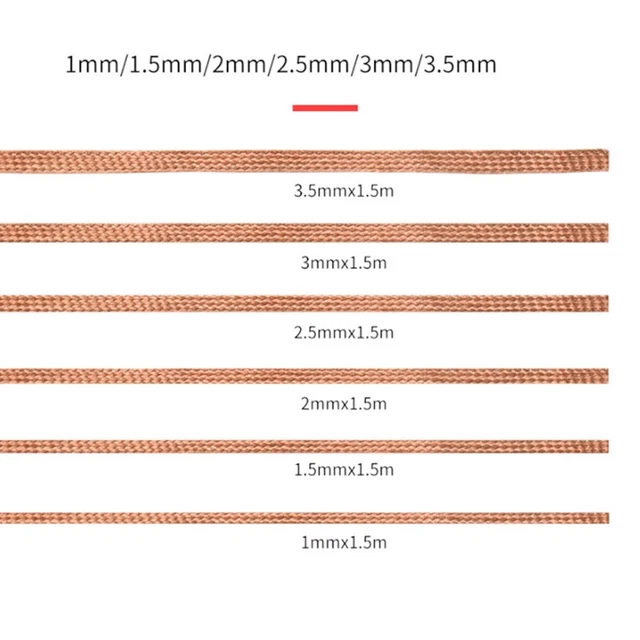 Tin Strip Welding Equipment & Accessories Copper Wire Low Residue Tin Absorption