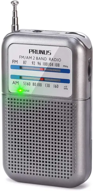 Mini Radio Portable,Poste Radio Transistor Avec Bouton FM Et Indicateur De Signa