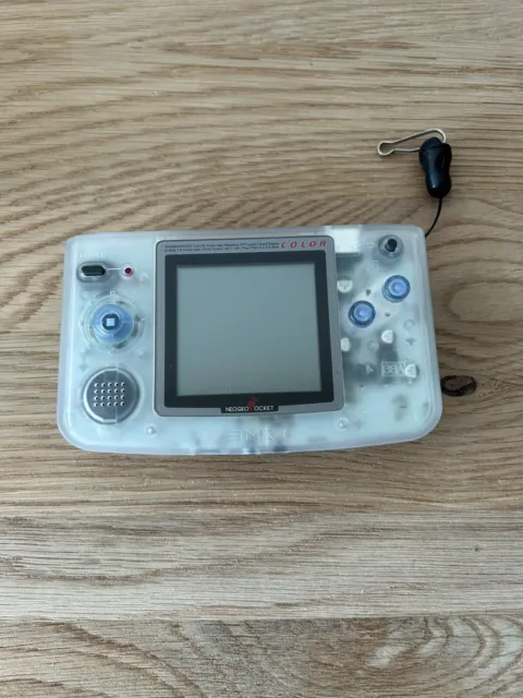 SNK Neogeo Pocket Color Clear Handheld Console